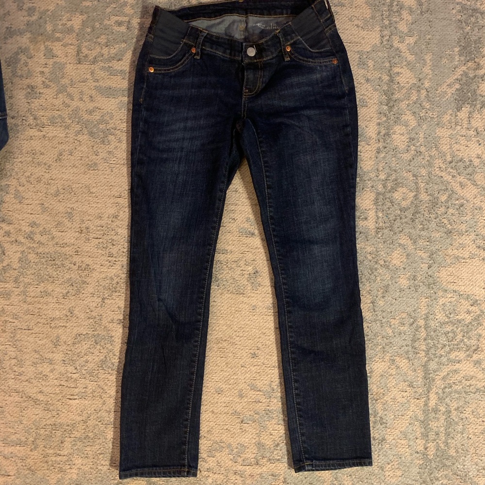 Gap girlfriend maternity jeans size 25 Barely worn